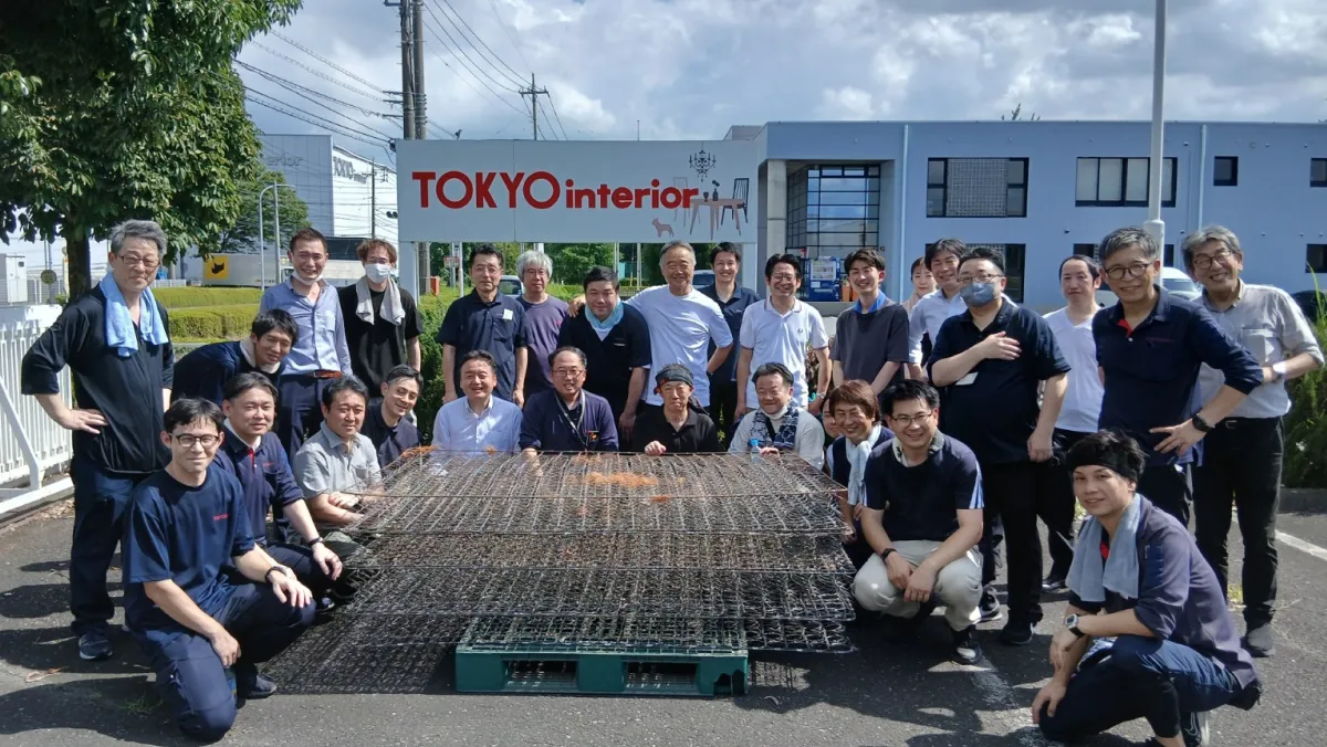 スプリングマットレ ス解体体験研修会